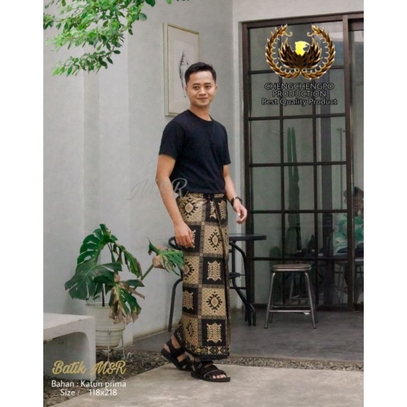 Sarung Batik Pria / Sarung Batik Santri / Sarung Batik Dewasa