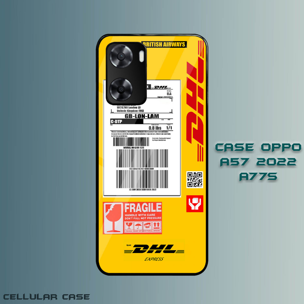 Case Glossy Oppo 57 2022 | A77S 4G [CS05] Expedisi Casing Hardcase Hp Oppo Kesing Kilau Hape | Cellu