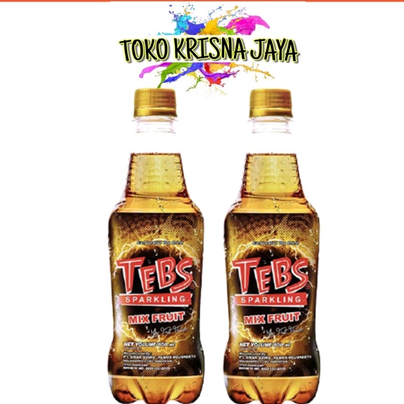 

TEBS MINUMAN TEH BERKARBONASI RASA MIX FRUIT NETTO 500 GR