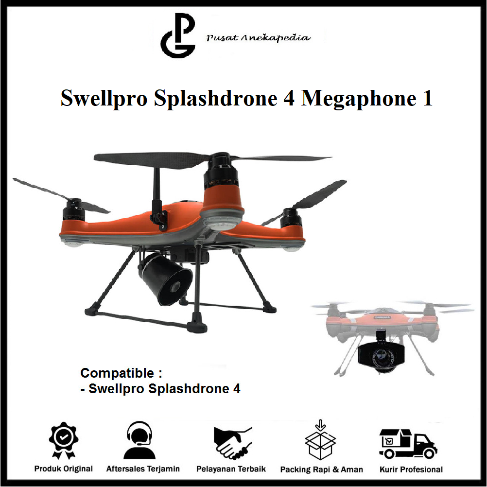 Swellpro Splashdrone 4 Megaphone 1 - Megaphone 1 Swellpro SD 4