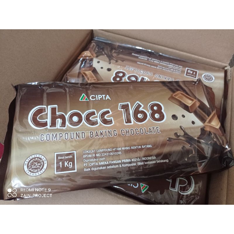 

Chocc 168/ coklat compound/coklat batang 1 kg