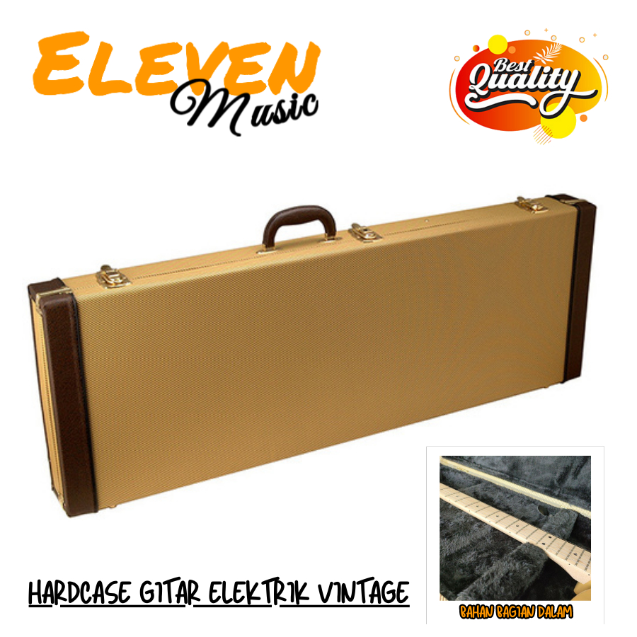 Hardcase Gitar Elektrik Hardcase Gitar Electrik Melody Bahan Import