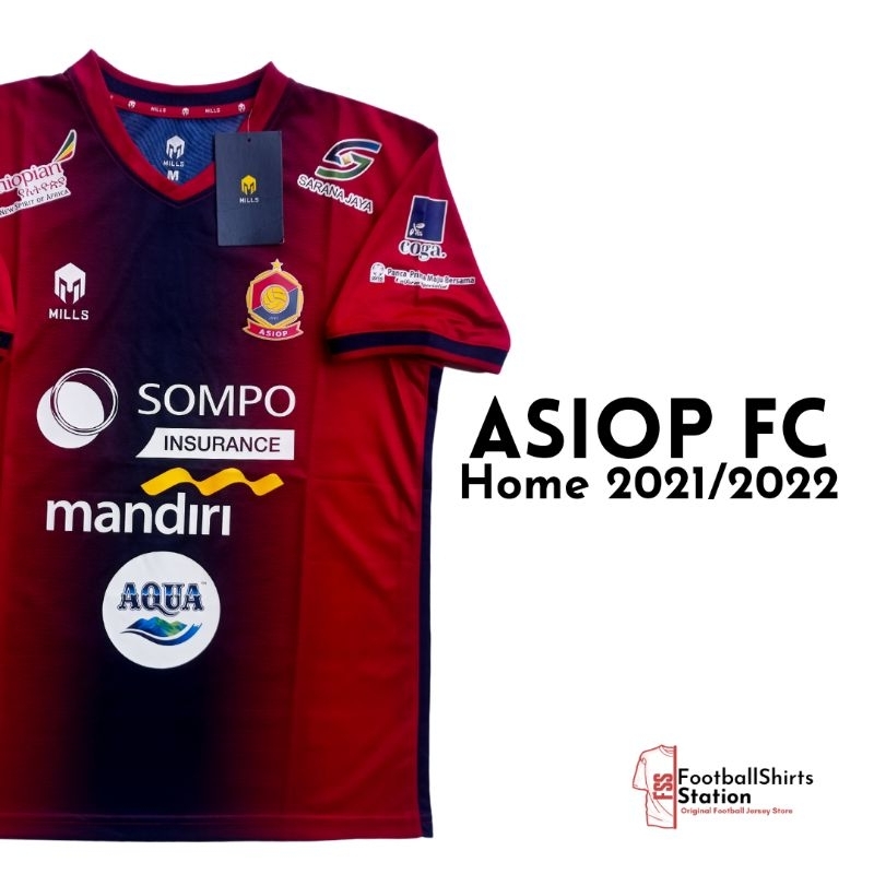Jersey ASIOP FC Jakarta Home 2021/2022 Size M Original Mills