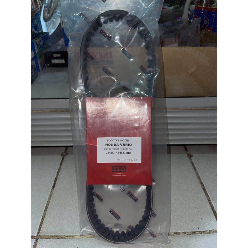 vanbelt v-belt 23100-kvb-u200 honda vario karbu merek bando