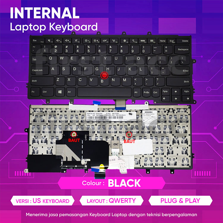 Keyboard Lenv Thinkpad X240 X250 X260 X270
