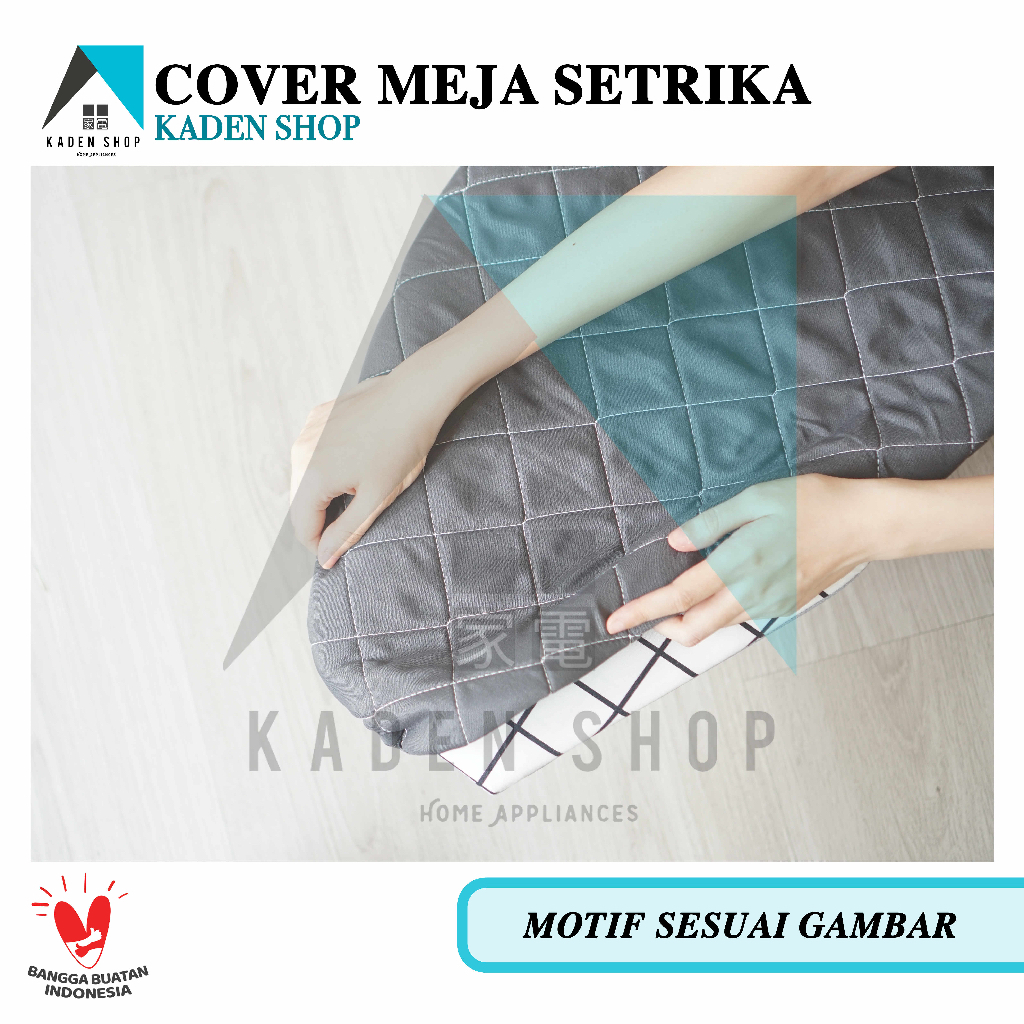 Cover Meja Setrika / Sarung Meja setrika SUDAH ADA BUSA