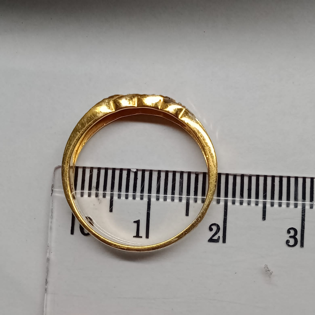 Cincin Emas 17K - 2.8 Gr Kadar 750 - 4780