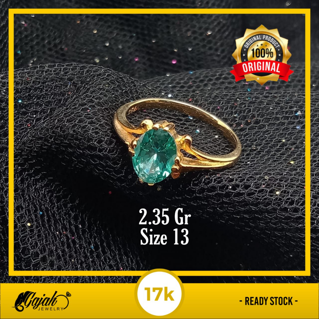 Cincin Emas 17K - 2.35 Gr Kadar 750 - 4785