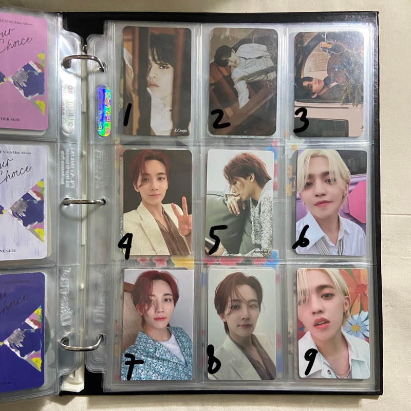 SEVENTEEN SCOUPS JEONGHAN Your Choice HMV Yizhiyu PC Photocard