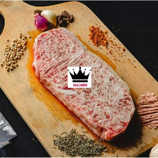 

Wagyu Sirloin Meltique Hokube Steak @200gr-PREMIUM STEAK