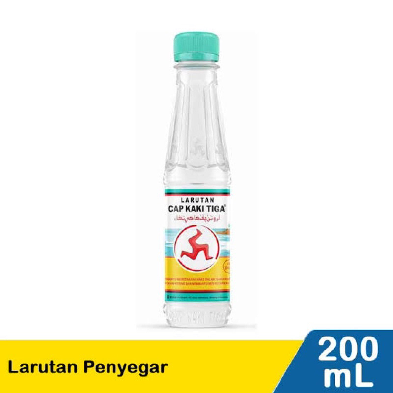 

Larutan Cap Kaki tiga 200ML Ukuran botol kecil