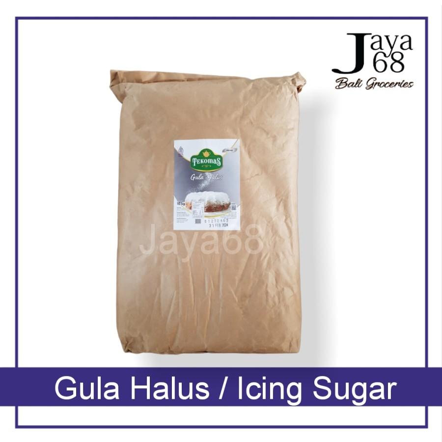 

gula halus 10 kg / icing sugar 10 kg