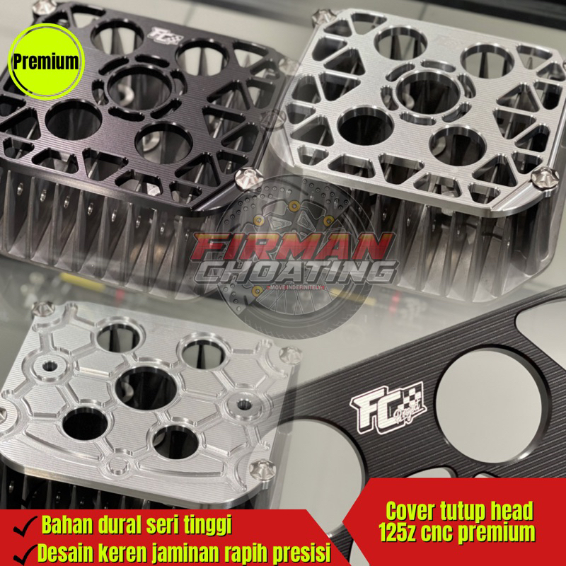 COVER TUTUP HEAD 125Z CNC KUALITAS PREMIUM FC PROJECT