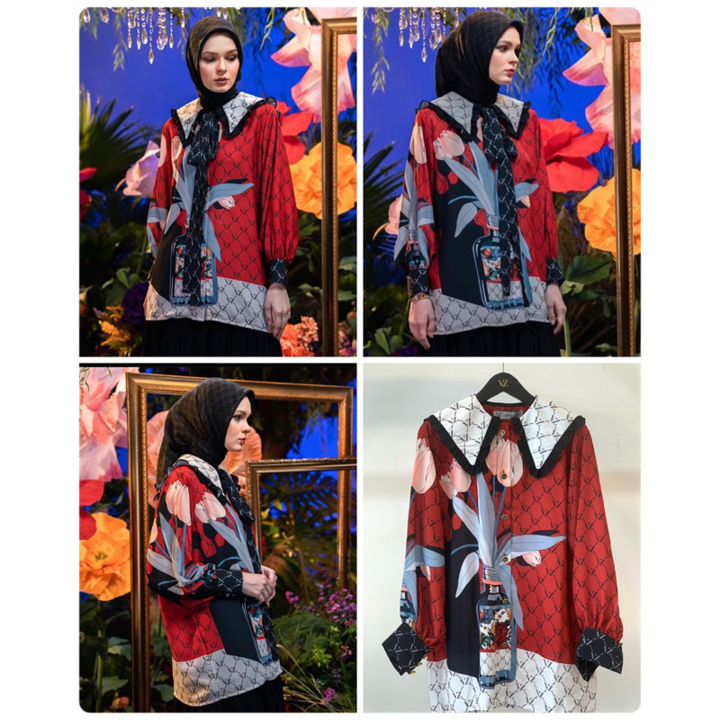 VZ Elysium Blouse By Vivizubedi X Sarah Sofyan