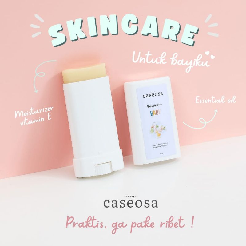 CASEOSA - Balm Stick for Baby - Skincare for Baby - 15gr