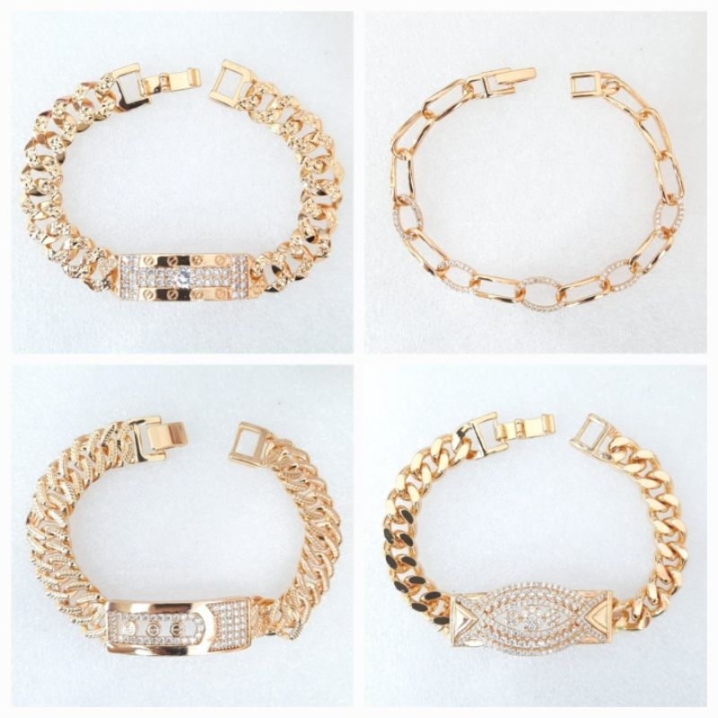 gelang rantai mata wanita dewasa mewah GL01