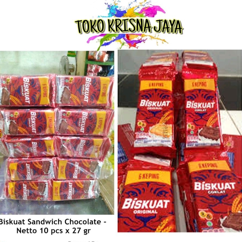 

BISKUAT RENCENG RASA ORIGINAL | COKLAT ISI 20 PCS X 15 GR