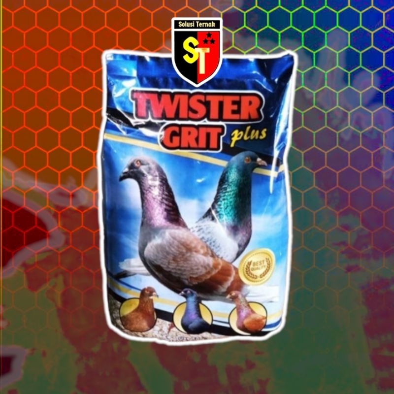 Grit Asinan Burung Merpati 1 Kg Top Twister Grit