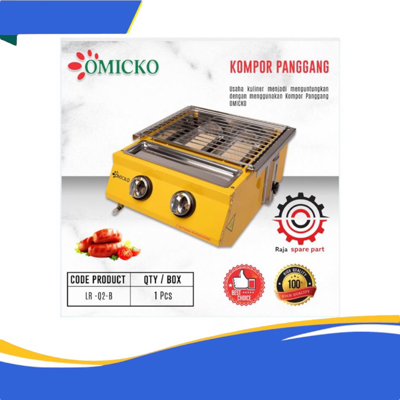 KOMPOR BAKAR SOSIS ROASTER | KOMPOR PANGGANG 2 TUNGKU