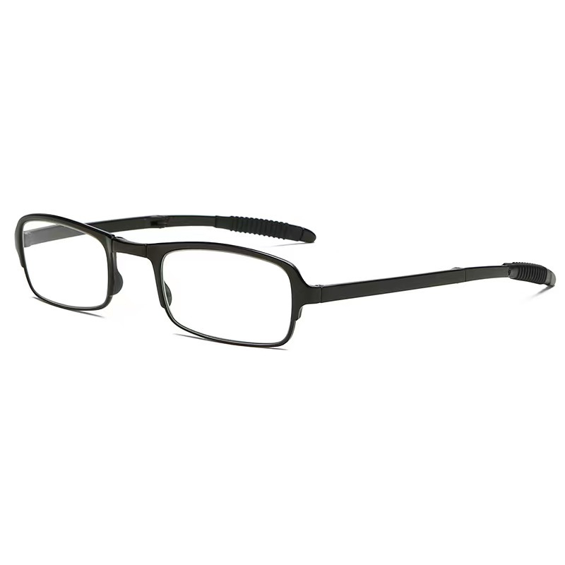 Kacamata Baca Lipat Lensa Plus Anti Radiasi+1.00 s/d+4.00 Kacamata Pria Folding Reading Glasses (Free Pocket)