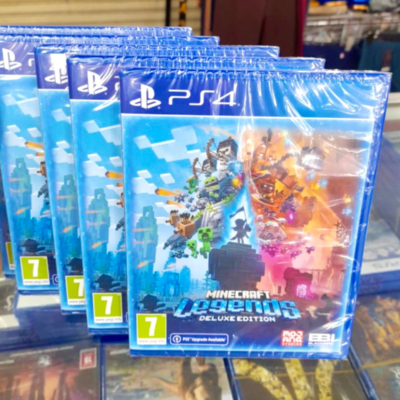 Minecraft Legends Deluxe Edition Kaset Ps4 Maincraft ps 4 Mine Craft Minecraf MAIN CRAFT game ps5 Ma