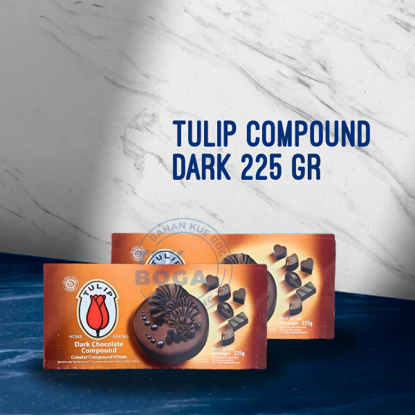 

Tulip Coklat ( Dark, White, Milk / 225 gr ) Compound DCC Cokelat Susu Putih Batang