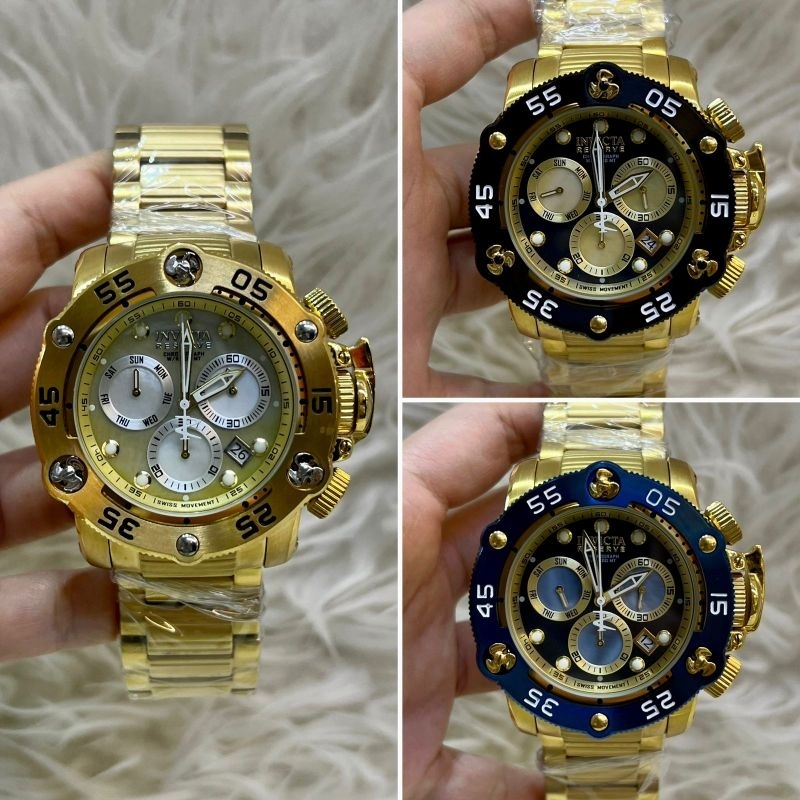 Jam tangan INVICTA PRO DIVER SEA HUNTER Chronograph Stainless steel