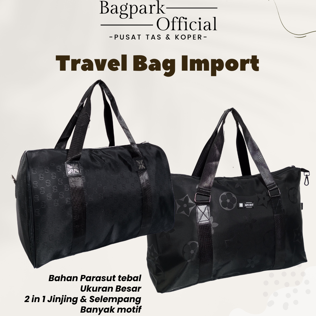 Tas Travel Bag / Tas Pakaian Import / Tas Duffel Bag Model Polos Eleghant / Tas Mudik Ukuran Besar / Tas Mudik Ukuran Sedang / Tas Jinjing / Tas Murah Tas Jinjing Travel Bag