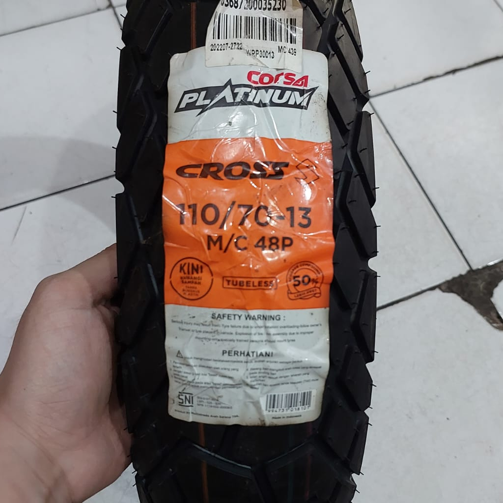 Ban CORSA 110/70-13 PLATINUM CROSS  BAN DEPAN NMAX