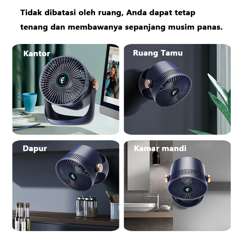 Kipas Angin Usb Besi Portable Besi /kipas desktop/ kipas angin yang terpasang di dinding Kipas Angin Portable / Kipas Angin USB / Kipas Angin Mini Penyesuaian 3 Mode