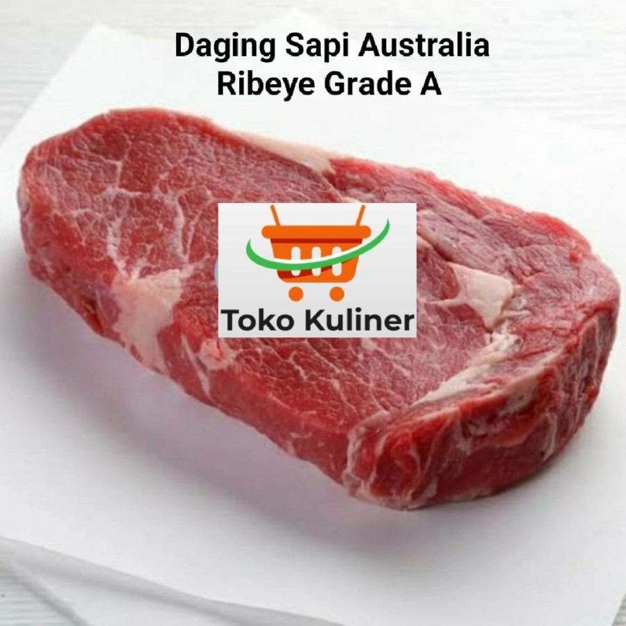 

Daging Sapi Australia Ribeye Grade A 1kg