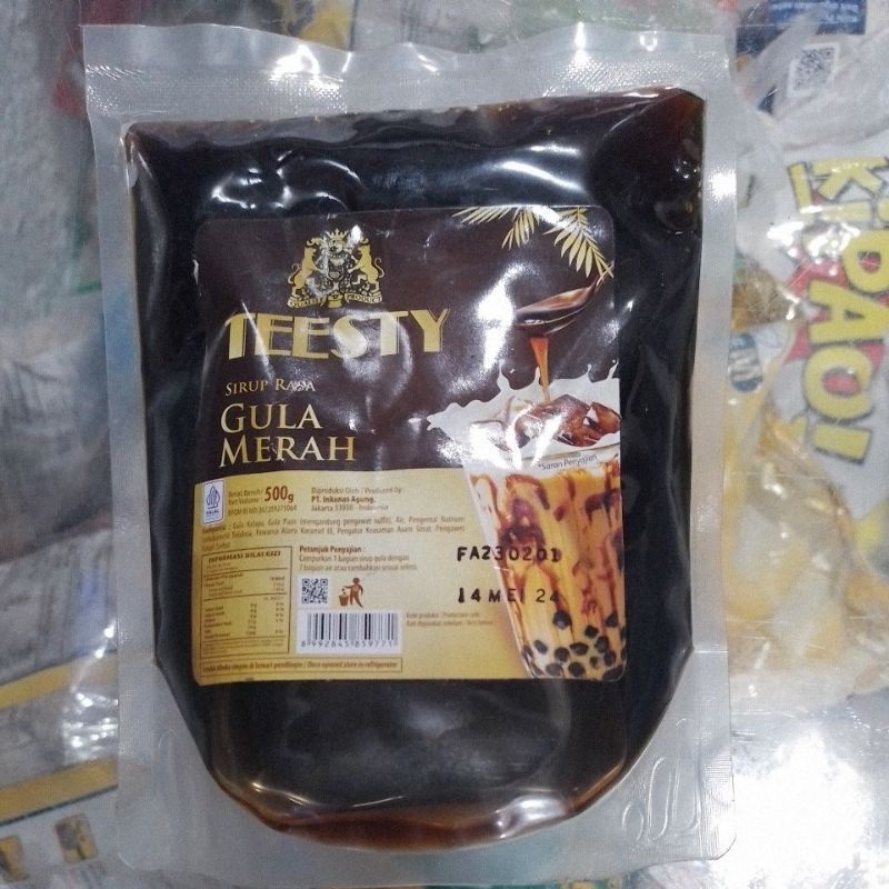 

Teesty Sirup Rasa Gula Merah 500gr