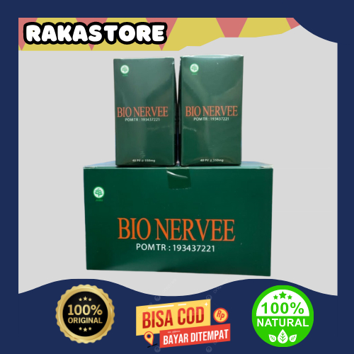 

Bio Nervee Asli Indonesia BPOM Obat Sendi dan Tulang 1 Box 6 Botol