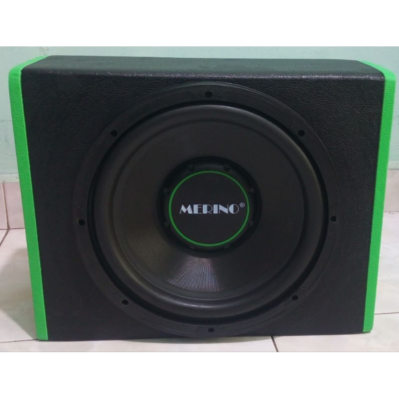 subwoofer/speaker bass 12" + box. bass pasif