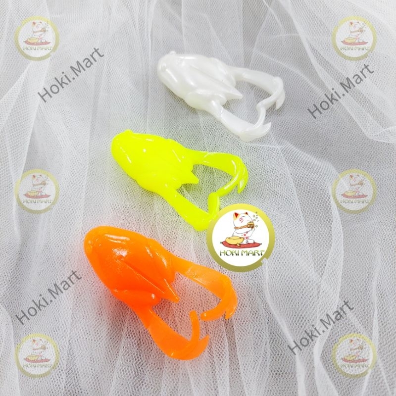 soft lure runner frog jr bims lure / umpan pancing skipping / runner frog Jr by bims lure