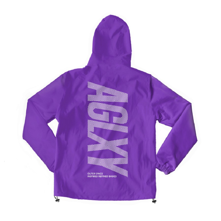 AGLXY Ageless Galaxy Jacket Whatever It Takes Hood 009 - Purple size XXL Jumbo - Hoodie Jaket Outer 