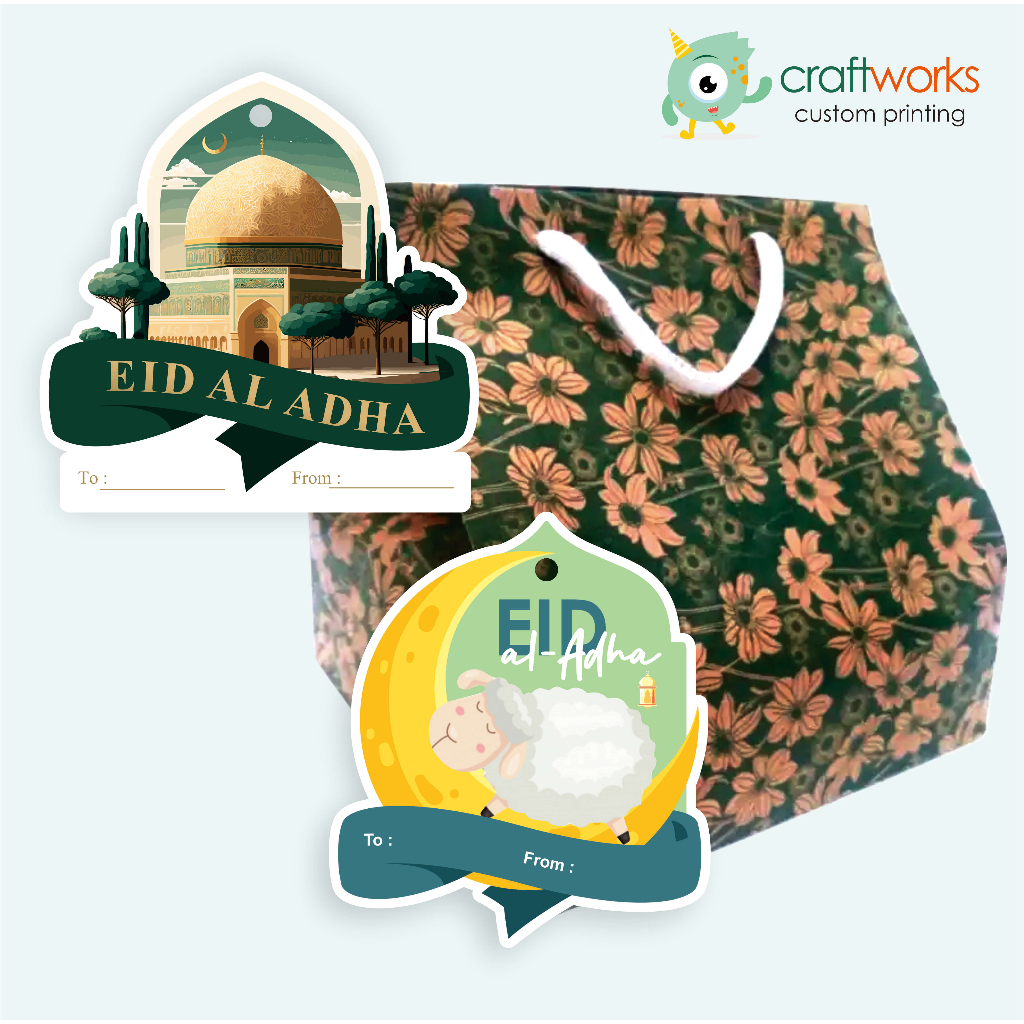 HANG TAG IDUL ADHA / CUTTING HAMPERS TAG