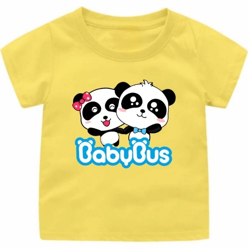 BAJU KAOS ANAK CEWEK-COWOK 1-12 TAHUN BABYBUS CUTE//PAKAIAN ANAK LUCU