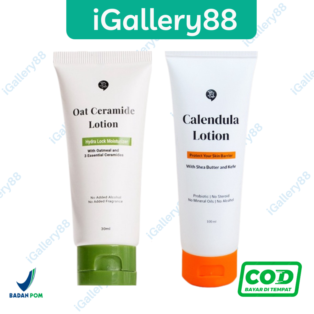 Biotalk Calendula Oat Ceramide Lotion | Hydra Lock Moisturizer for Eczema Psoriasis and Dry Skin