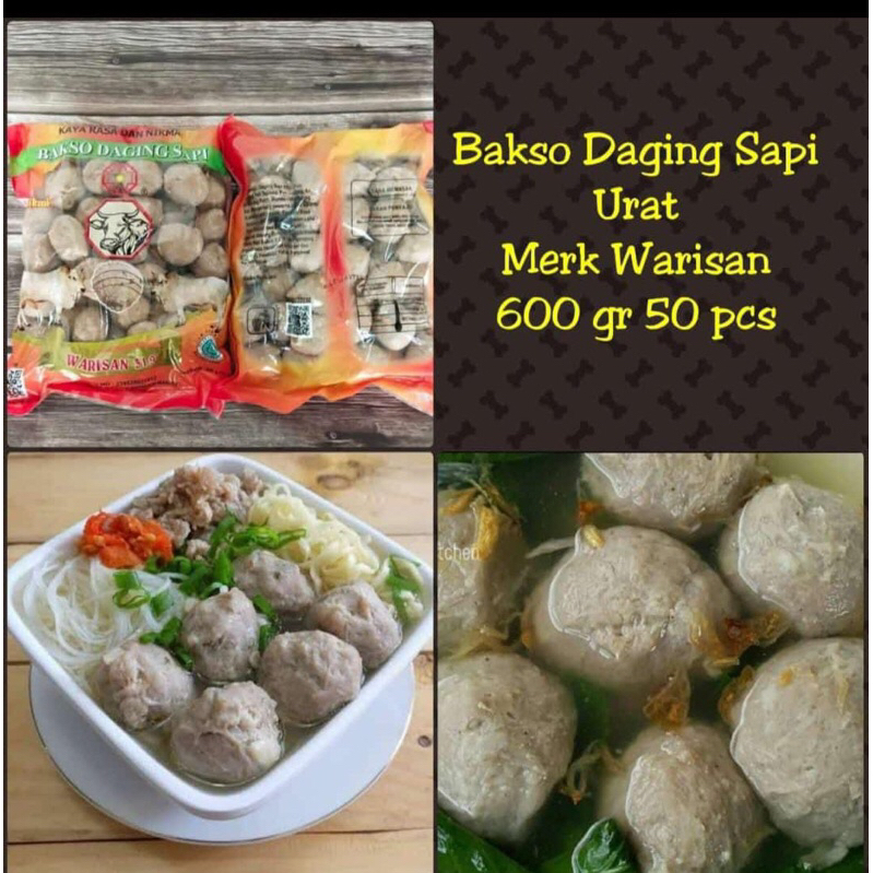 

Bakso Urat Warisan isi 50biji