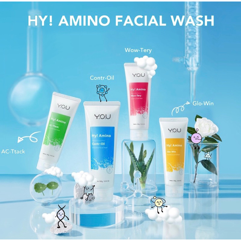 YOU - Hy! Amino Facial Wash Series