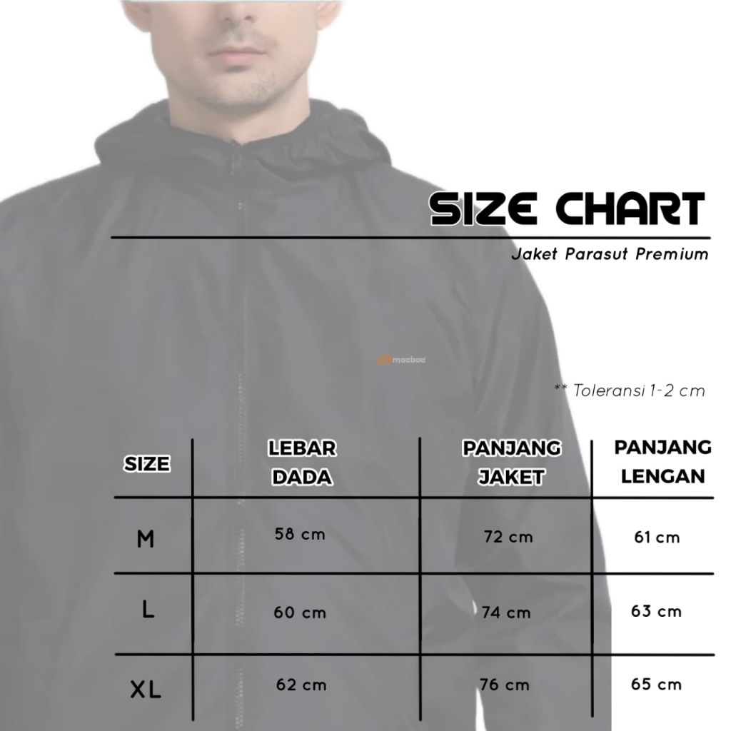 Jaket Parasut Olahraga, Sauna Suit, Jogging, Lari, Bersepeda, Despo, Gym Fitnes, Senam, Pria/Wanita