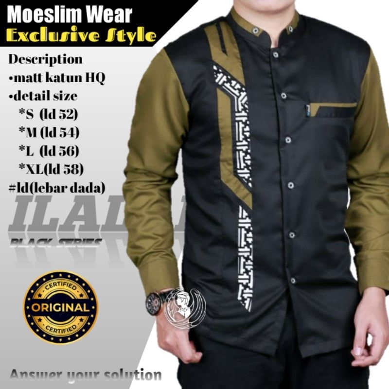 Koko pria santri elrumi/hilwa koko sinergi gus azmi terlaris seragam hadroh azzahir terbaru taqwa sm