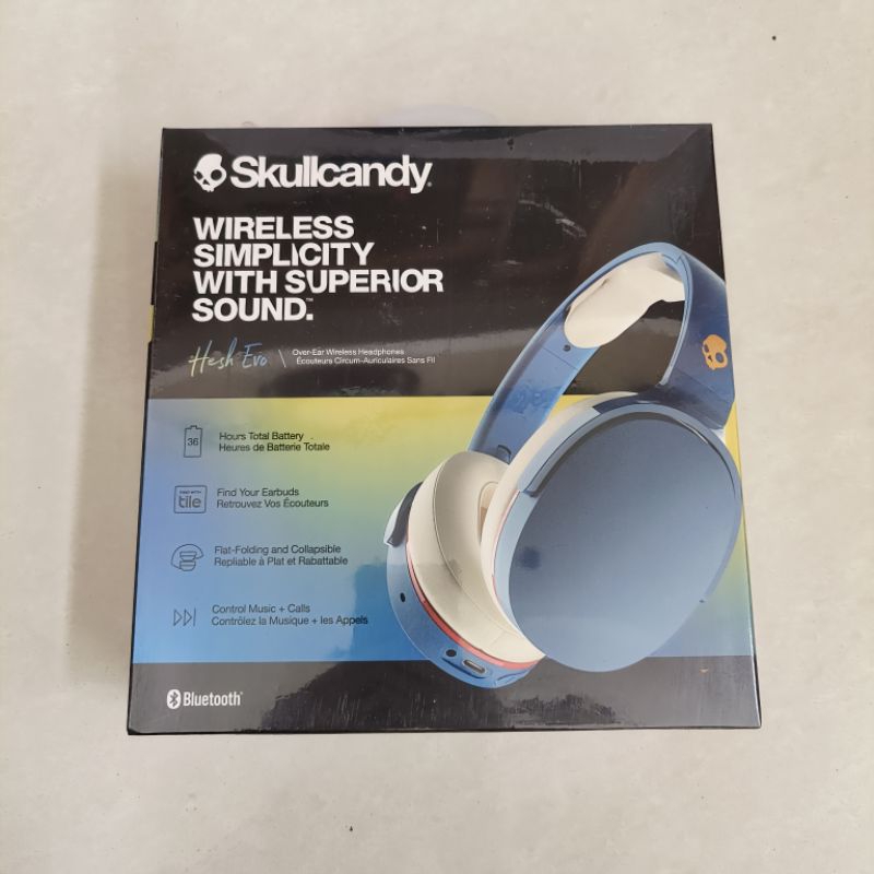 Skullcandy Hesh Evo Wireless Bluetooth Headphones Garansi Resmi