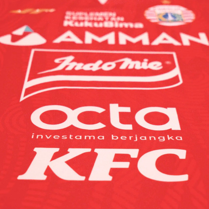 NNS Nameset Sponsor Nama No Punggung dan Sponsor Persija Jakarta 2022 2023