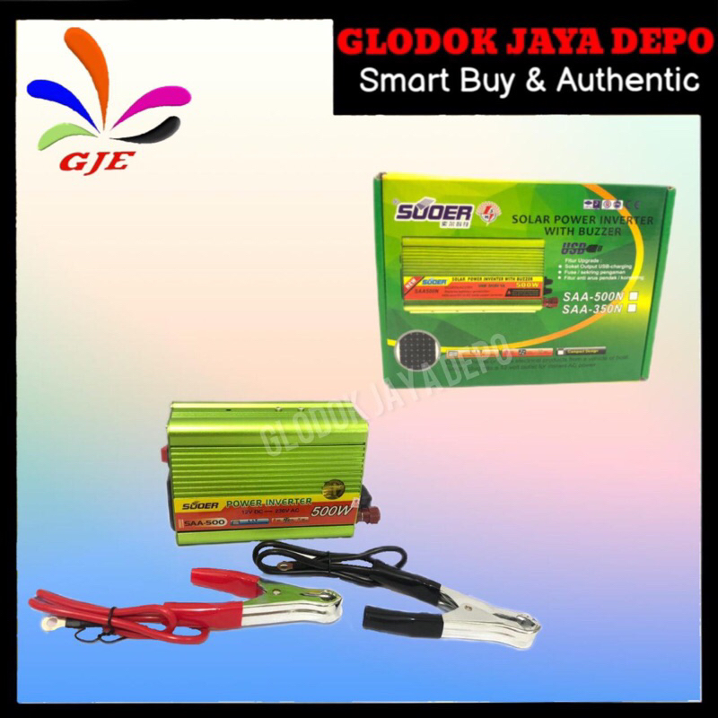 INVERTER SUOER 500WATT + BUZER