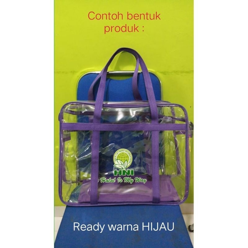 TAS PCA (Tas Jinjing BESAR) Transparan HNI HPAI