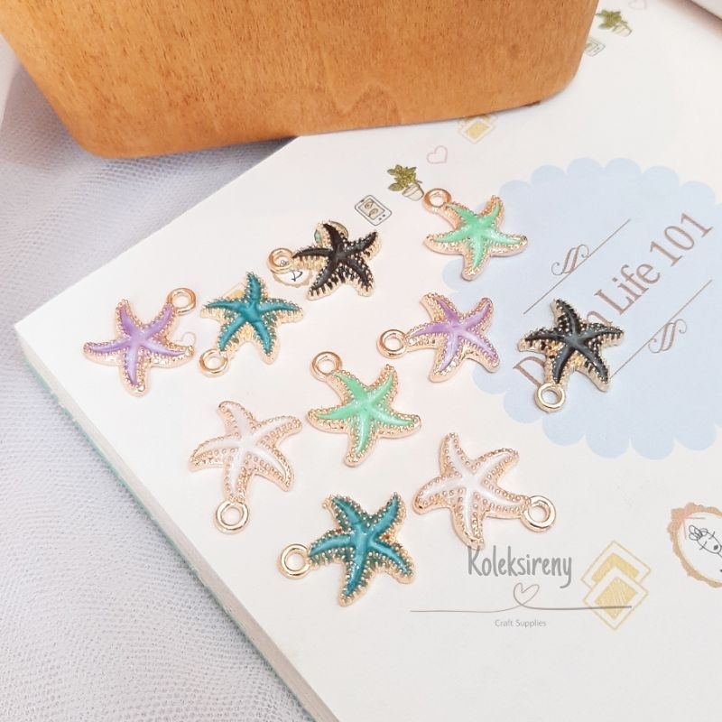 CP08 Charm/Liontin Epoxy Bintang Laut