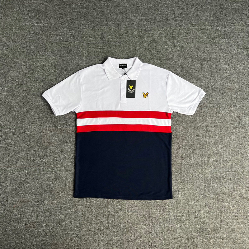 Kaos Polo Lyle&Scott Logo Samping Murah