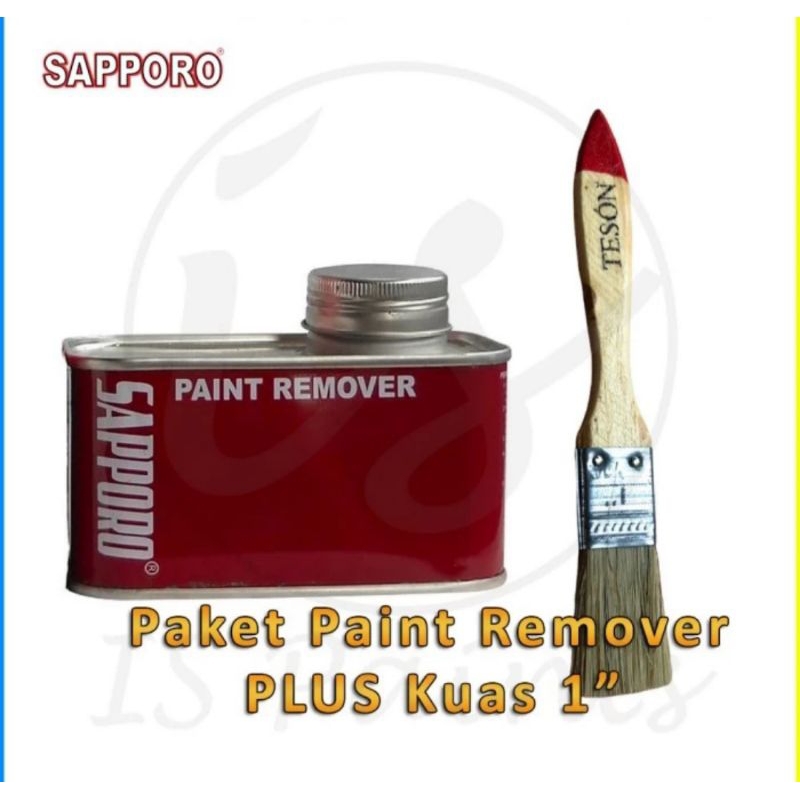 Paket Sapporo Paint Remover PLUS KUAS